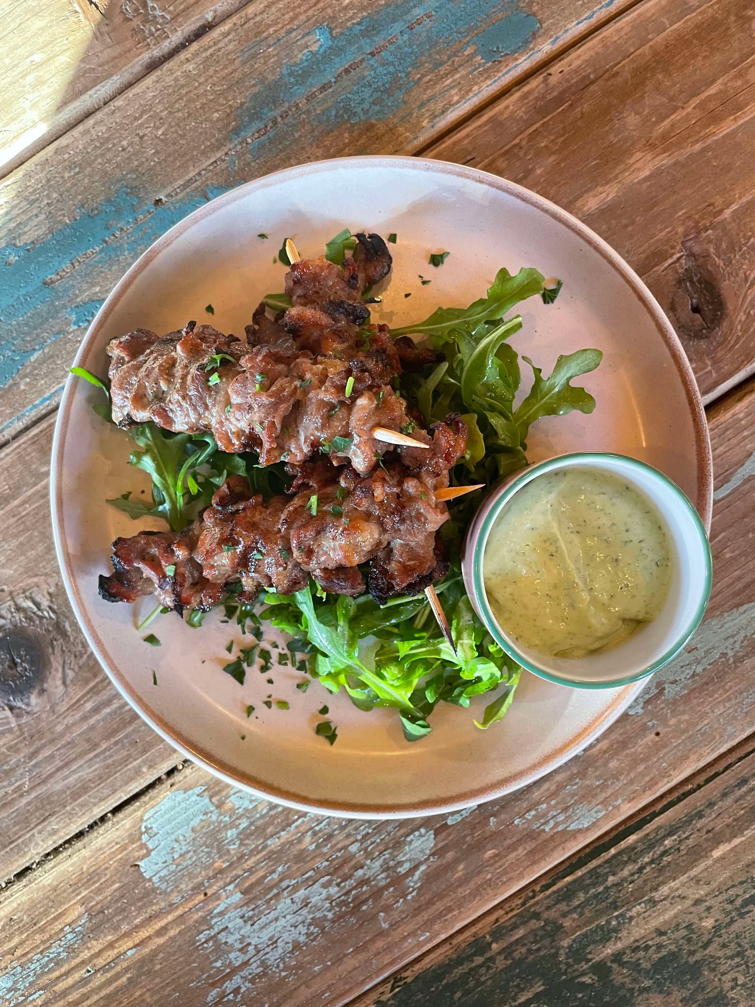 Brochettes de porc Moo Ping