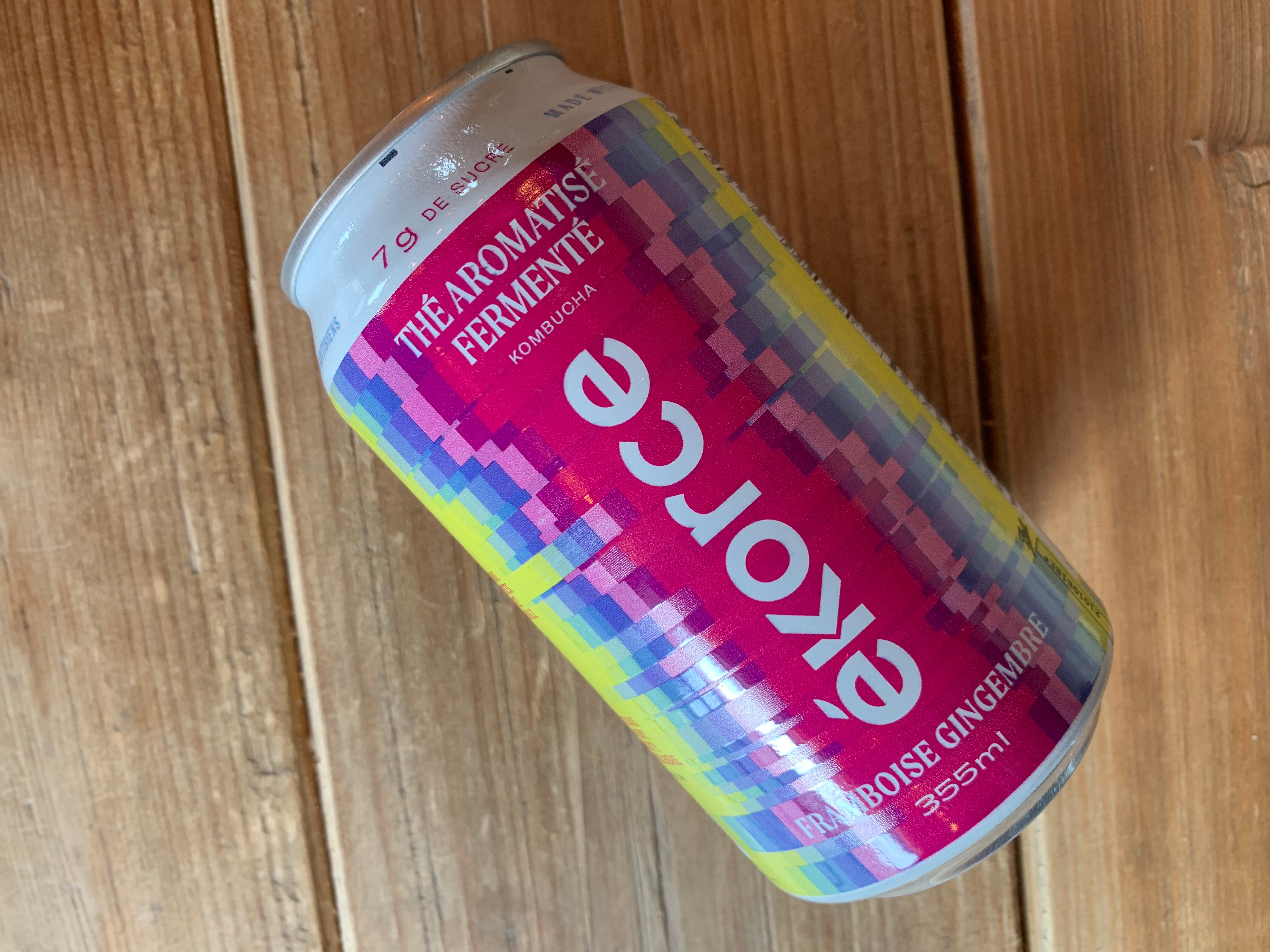 Ékorce Kombucha - Framboise & gingembre