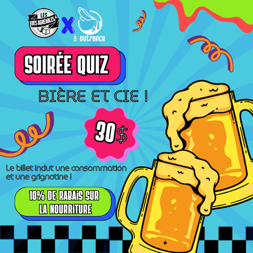 Soirée Quiz avec Les Dés Agréables!